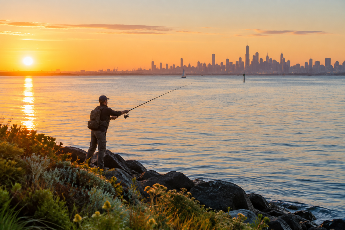 Fishing in Melbourne, Australia: October guide to Port Phillip Bay species and tackle