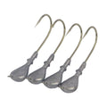 Artizan Flat Eye Jigs, 1/2oz, 4 pack-0