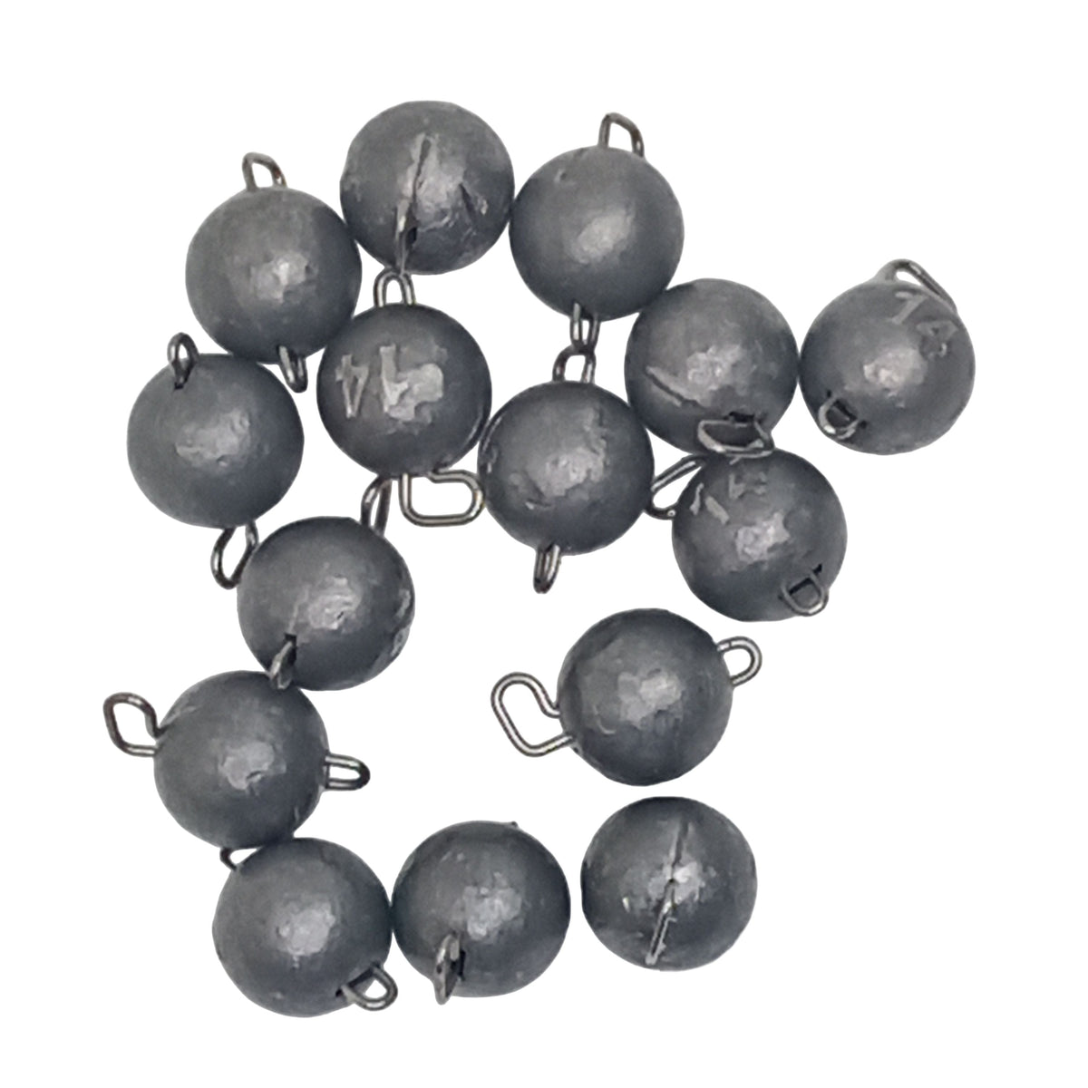 Swimerz 14gm Cheburashka Clip-On Jig Head, Lead, 15 pack-0