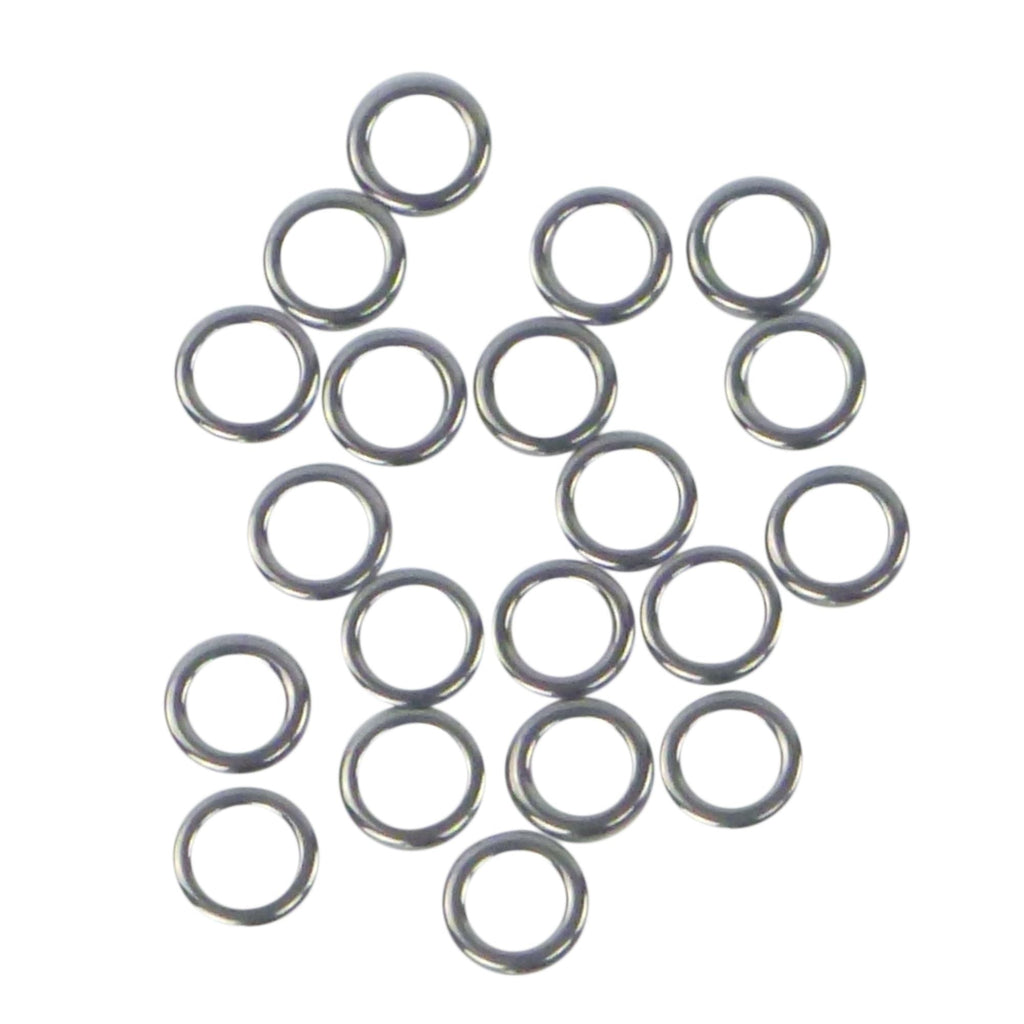 Swimerz Solid Jigging Rings, 11mm, 20 pack-0