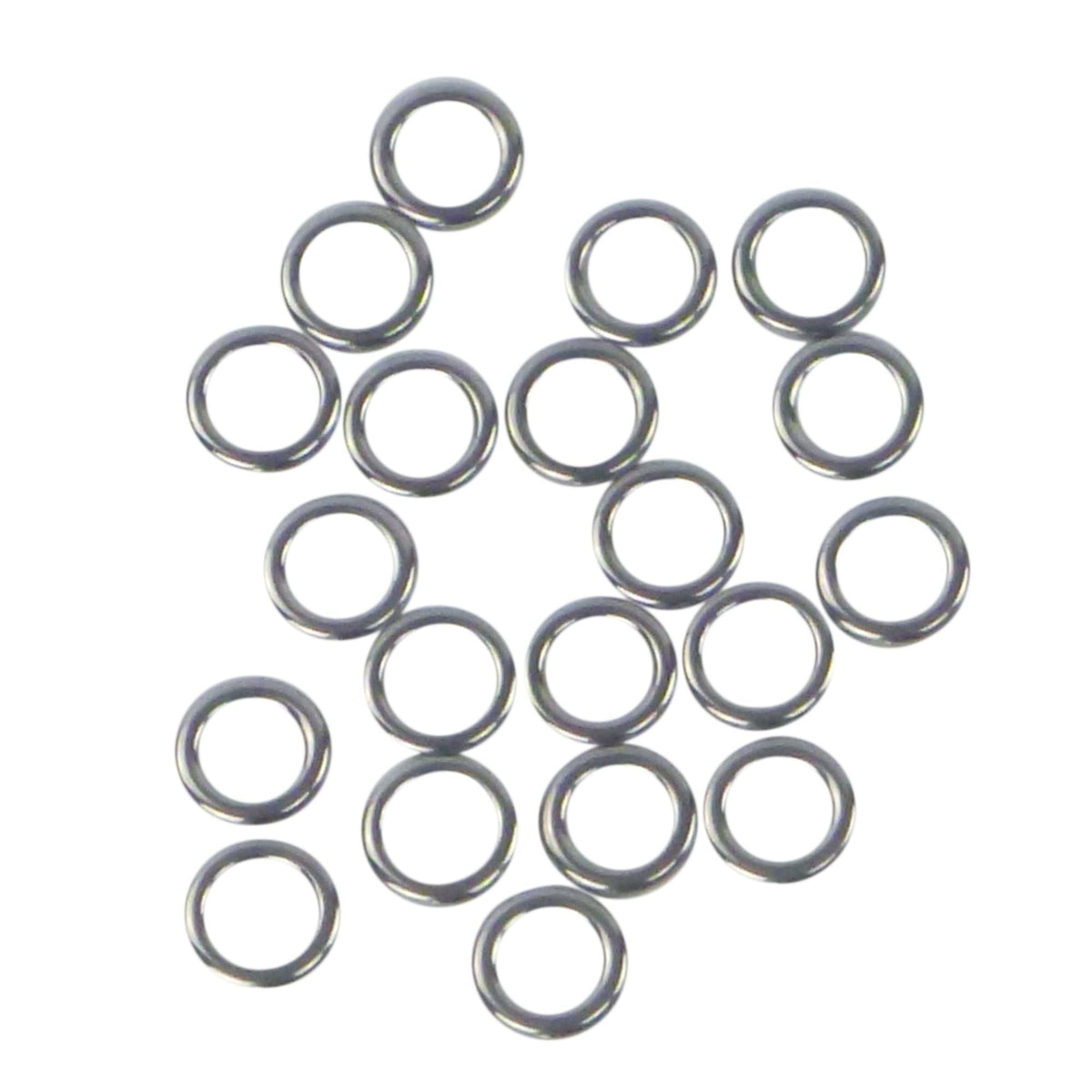 Swimerz Solid Jigging Rings, 11mm, 20 pack-0