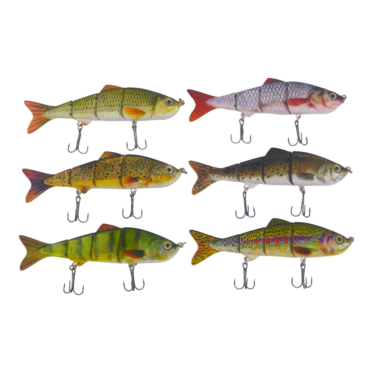 Finesse Naturals 4 Segment Swimbait, 110mm, Mullet-1
