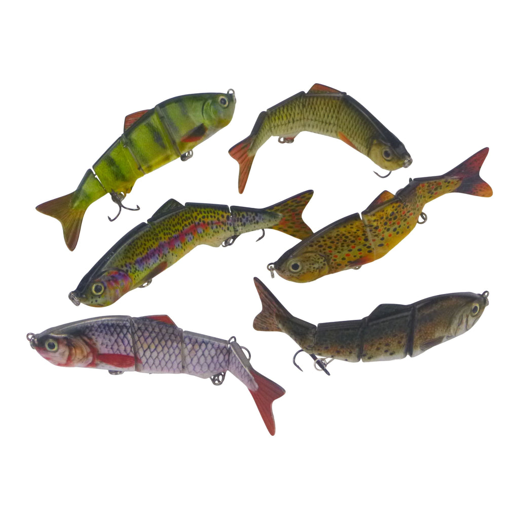 Finesse Naturals 4 Segment Swimbait, 110mm, Mullet-2