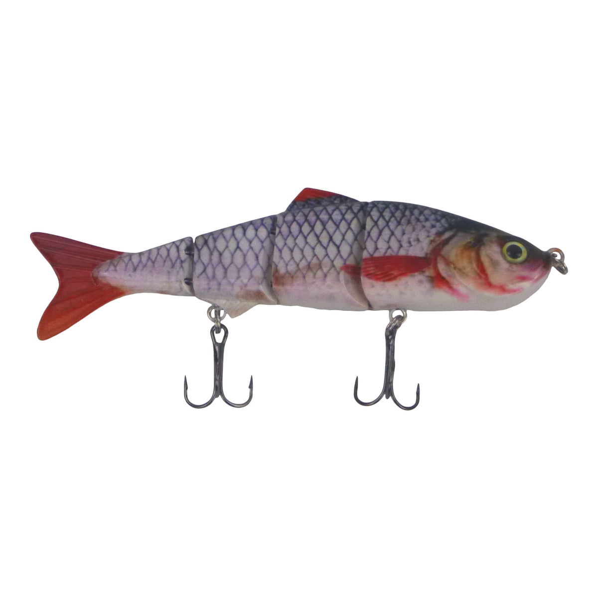 Finesse Naturals 4 Segment Swimbait, 110mm, Mullet-0
