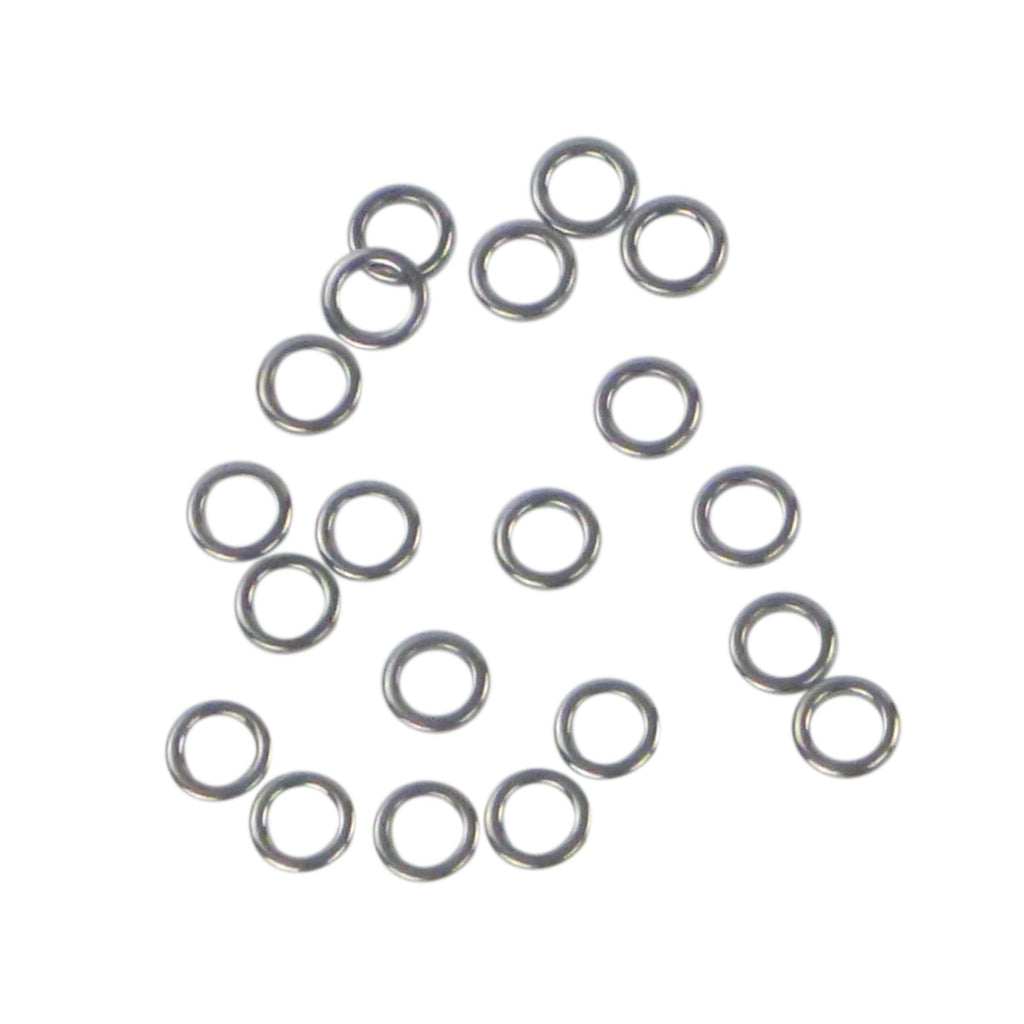 Swimerz Solid Jigging Rings, 8mm, 20 pack-0
