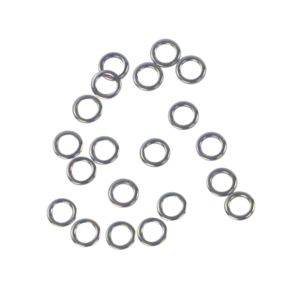 Swimerz Solid Jigging Rings, 8mm, 20 pack-0