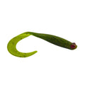 Swimerz 100 mm VTail Soft Plastic Lure, Green Glitter, 5 pack-0