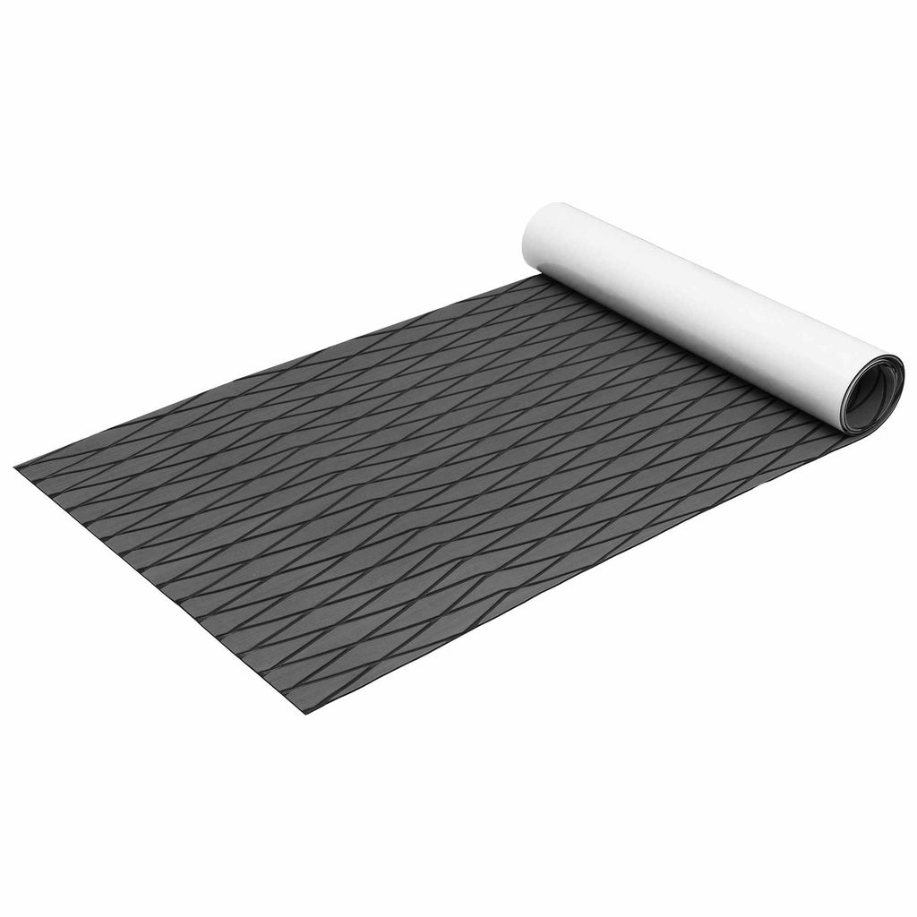 Seamanship EVA Foam Boat Flooring Deck Mat 240x90cm 6mm Diamond Dark Grey