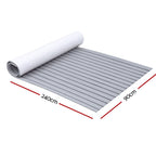 Seamanship EVA Foam Boat Flooring Decking Mat 240x90cm 6mm Light Grey