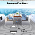 Seamanship EVA Foam Boat Flooring Decking Mat 240x90cm 6mm Light Grey