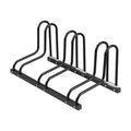 Weisshorn 3 Bike Floor Stand Rack Fits 20"-29" MTB Tires for Garage Storage