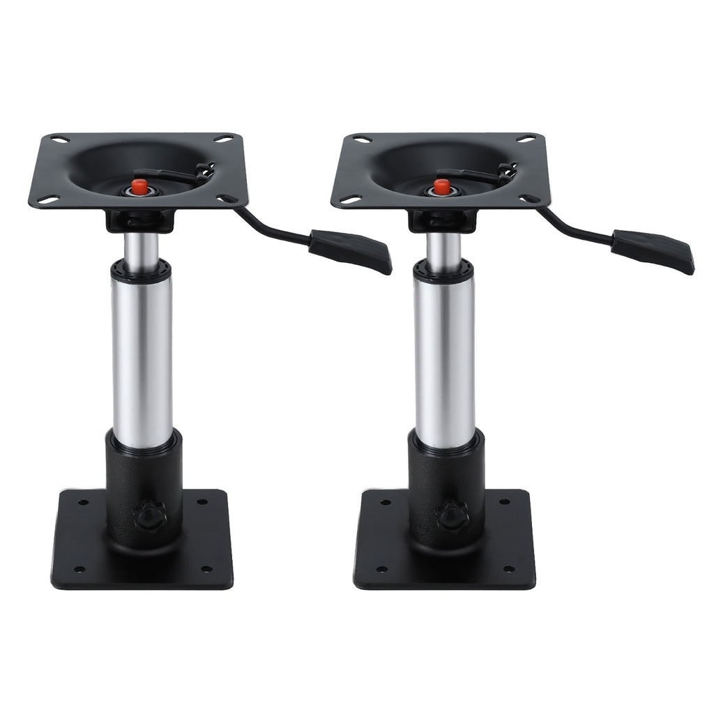 Seamanship Boat Seat Pedestal 34–46cm Adjustable Gas Lift 360 Degrees Swivel 2 Pack