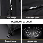 Giantz Bike Storage Tent Waterproof Outdoor UV Protection Shelter w/ Large Space