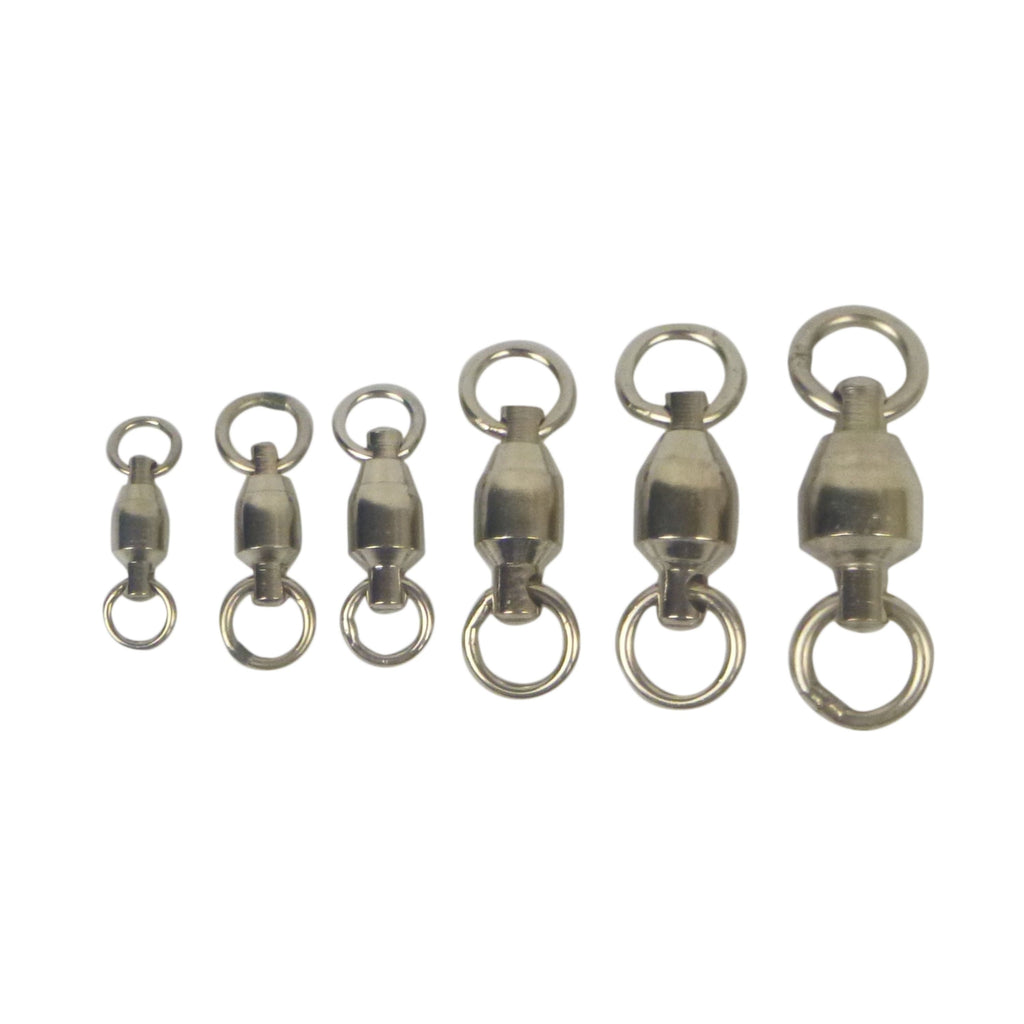 Swimerz Heavy Duty Ball Bearing Swivels, Size 3, 20 pack-0