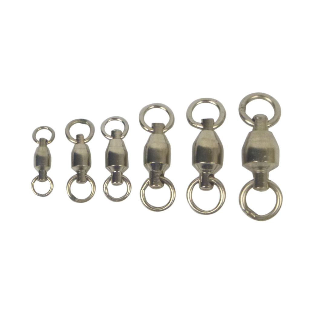 Swimerz Heavy Duty Ball Bearing Swivels, Size 8, 8 pack-0