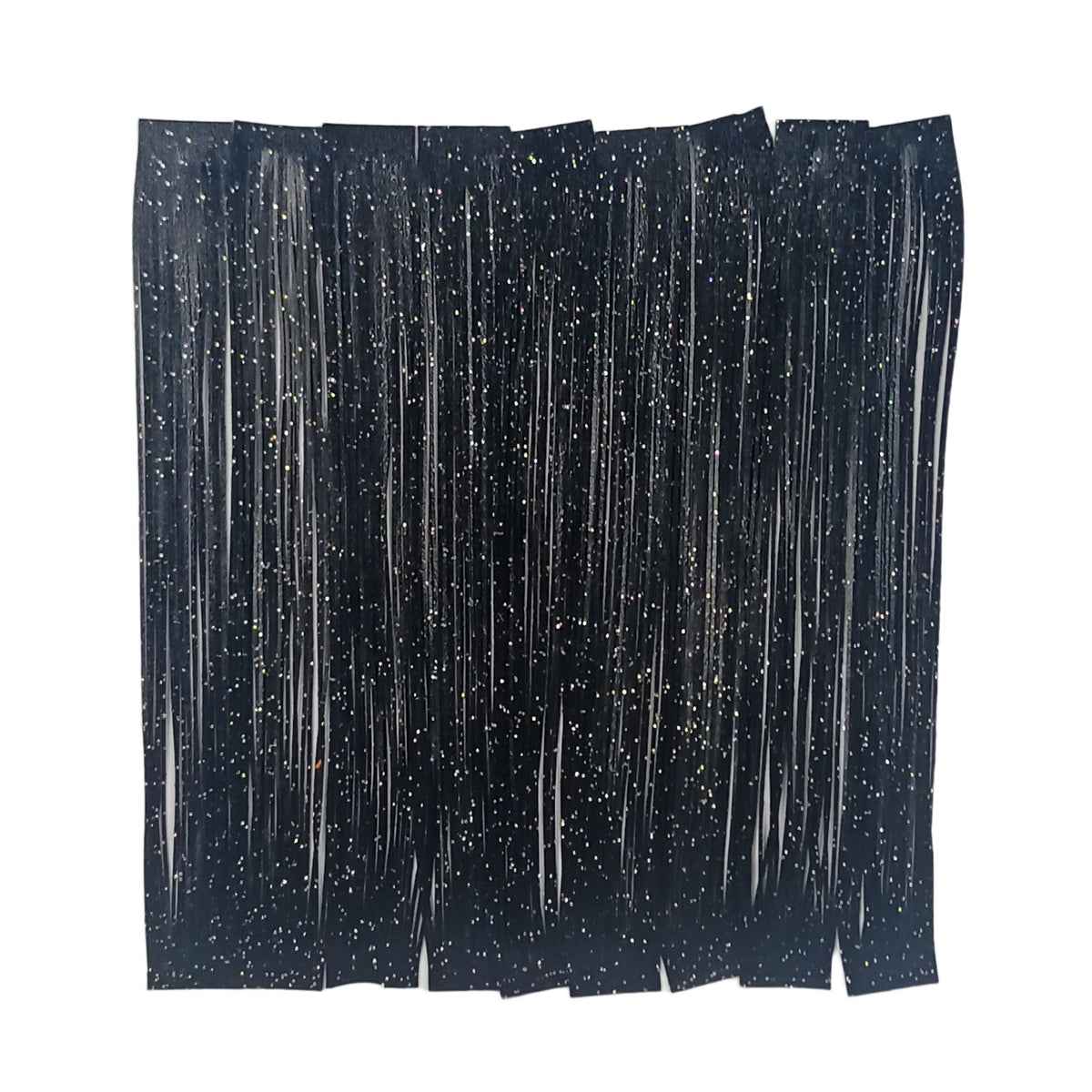 Artizan 22 strand silicon skirting, Black w Flake, Qty 20-0