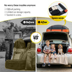 Giantz RoofTop Cargo Bag Car Luggage Carrier Universal 15 Cubic Ft