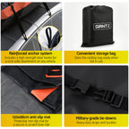 Giantz RoofTop Cargo Bag Car Luggage Carrier Universal 15 Cubic Ft