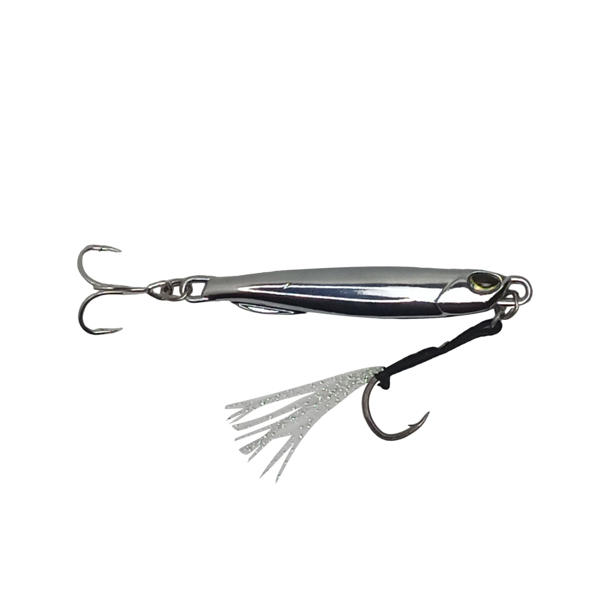 Finesse Chrome Fish, 30gm, 8cmL, 3 pack-0