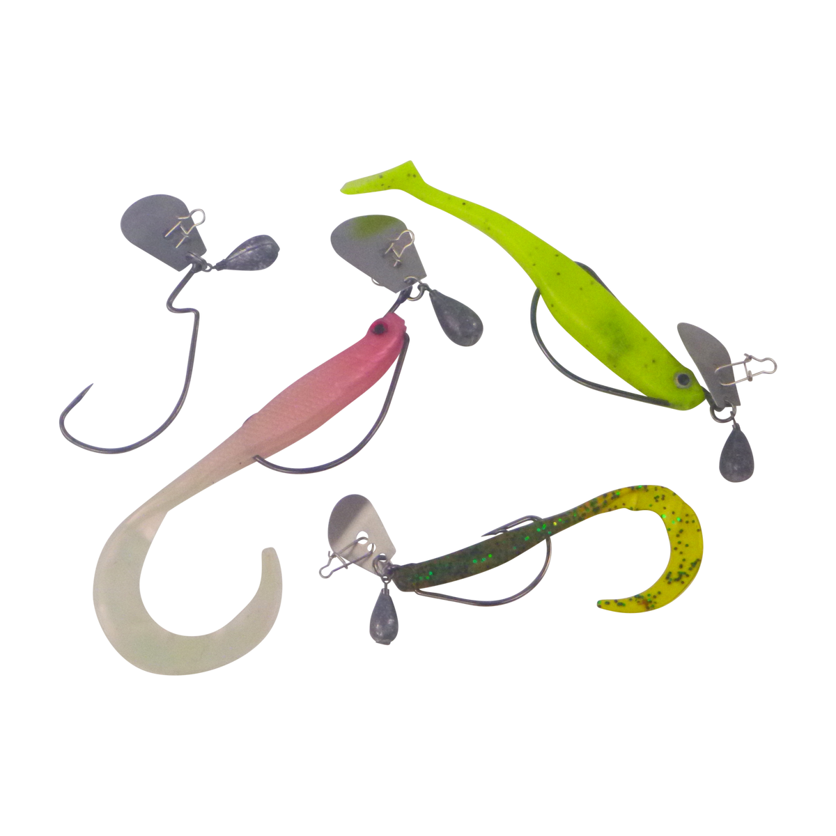 Dekoi Blade Jig Head, Wide Gape, Size Large, 3 pack-1