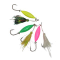Swimerz Eddy Bomber Jig, 200gm, Super Glow, 3 pack-0