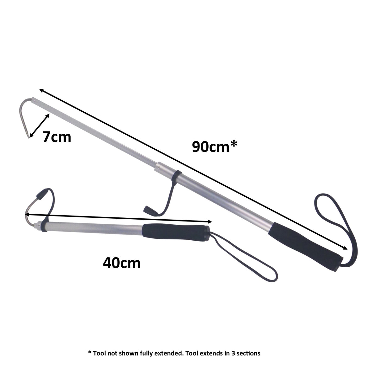 Rig Ezy 90cm Extendable Gaff-2