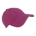 BSTC 6-Panel Baseball Cap, Distressed Cotton, Hot Pink-0