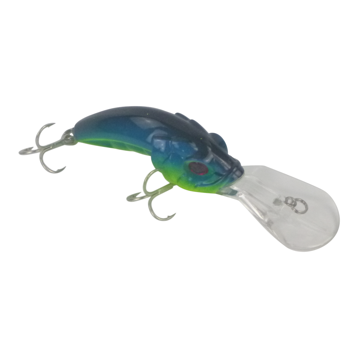 Finesse Leapfrog Deep Diver, 100mm, Lime Blue-0