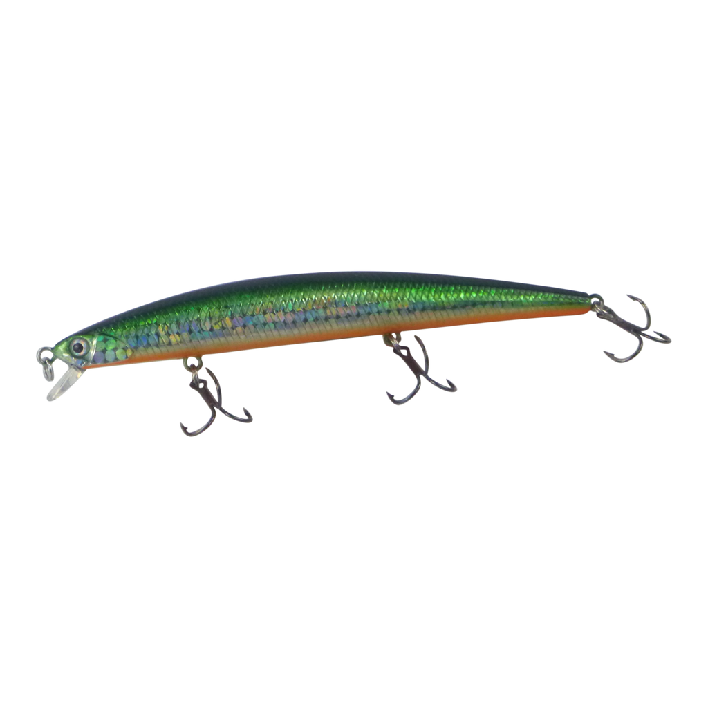 Finesse MK21 Shallow Diving Lure, 130mm, Green Blaze-0