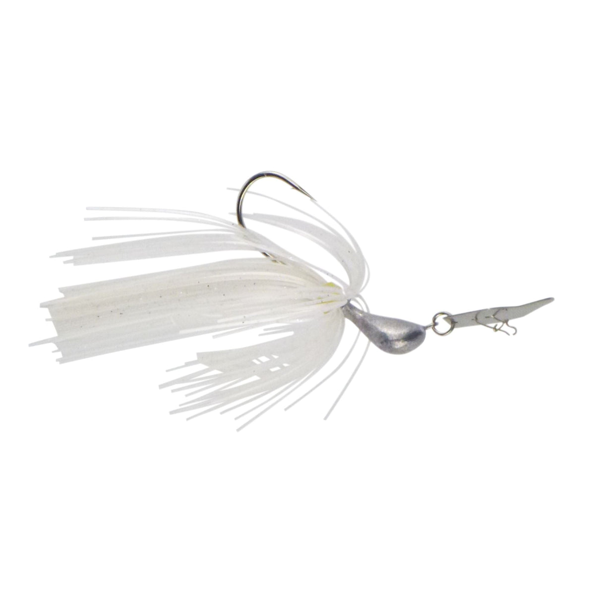 Dekoi 14gm Bladed Swim Jig, Chatterbait, Metallic Pearl, 2 pack-0