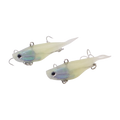 Swimerz 95mm Soft Vibe, White, 2 pack-0
