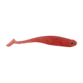 Swimerz Soft Shad 100mm Paddle Tail lure, Red Bug, 6 pack-0