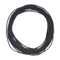 Swimerz Braided Kevlar Assist Line, Black 175kg, 3 mtrs-0