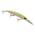 Finesse Flash Minnow, Lime Orange, 150mm Deep Diving Lure-0