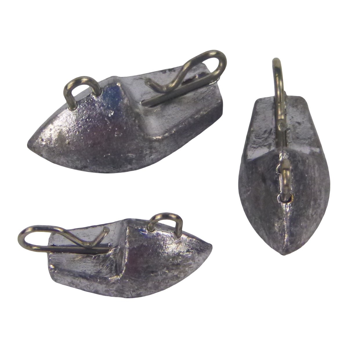 Swimerz 7gm Arrowhead Jig Head, 1/4oz, Lead, 15 pack-1