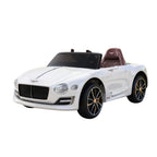 Kids Electric Ride On Car Bentley Licensed EXP12 Toy Cars Remote 12V White