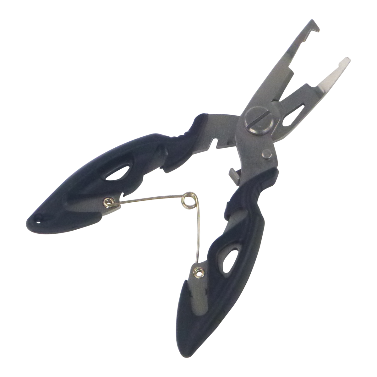 Rig Ezy Split Ring Pliers, Offset, Black-1