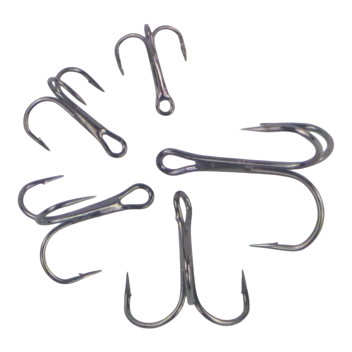 Swimerz Round Bend Trebles Size 2, 50 pack-0