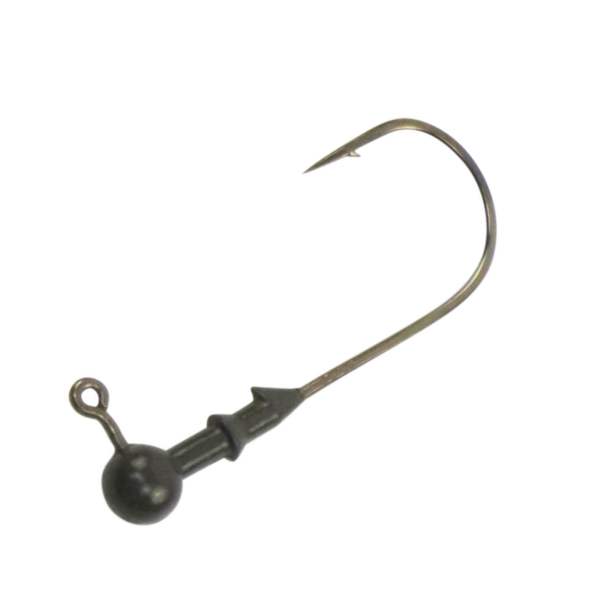 Vike 1/16 oz Round Jig Head with a Size 3/0 Hook Tungsten, 4 pack-0
