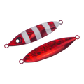 Finesse Slow Pitch Flutter Jig, 60gm, Ruby Flash, 2 pack-0