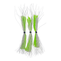Dekoi Krystal Flash Lure Skirts, Silver Chartruese-0
