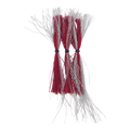 Dekoi Krystal Flash Lure Skirts, Silver Neon-0