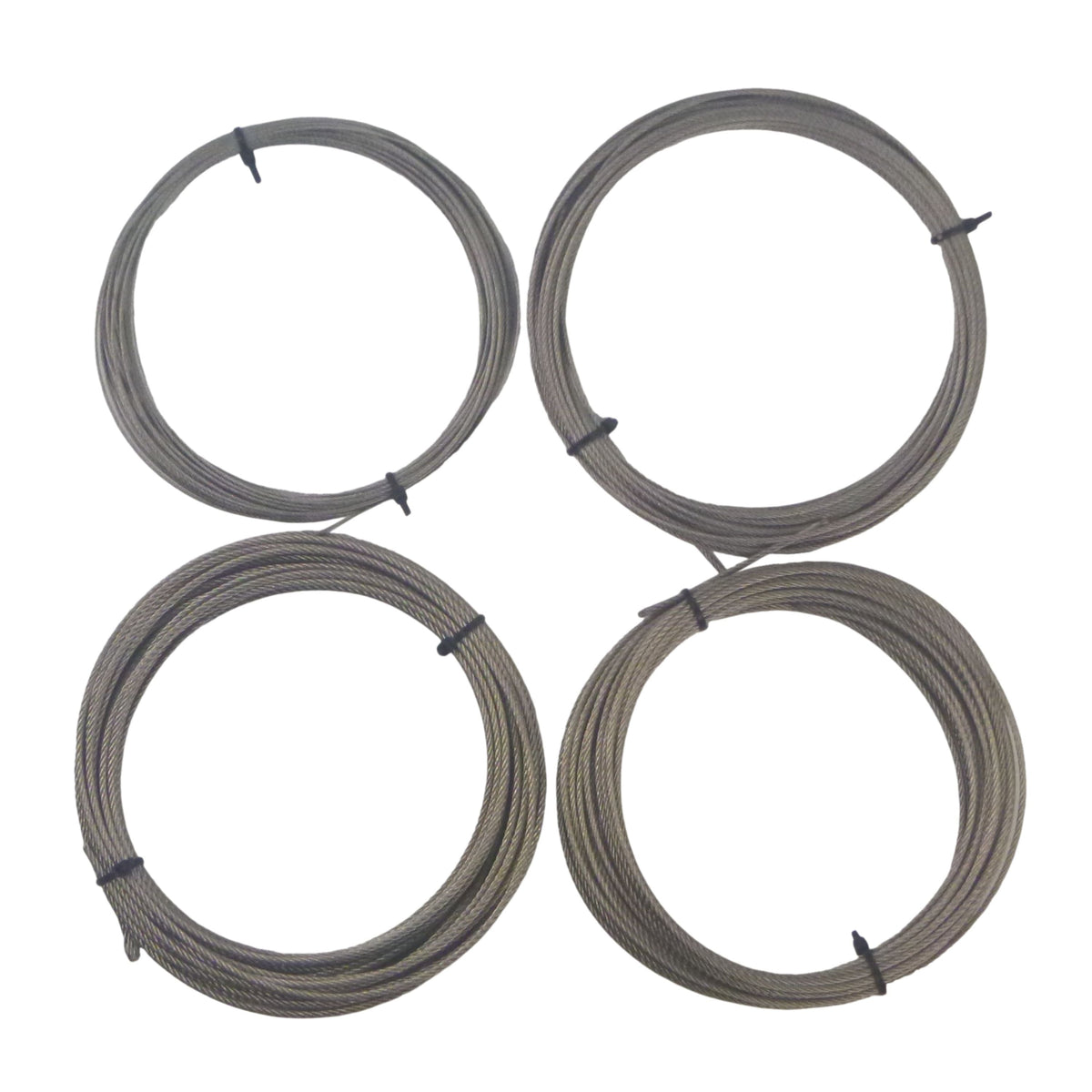 Swimerz 49 Strand Stainless Steel Trace Wire, 180lb, 30ft-0