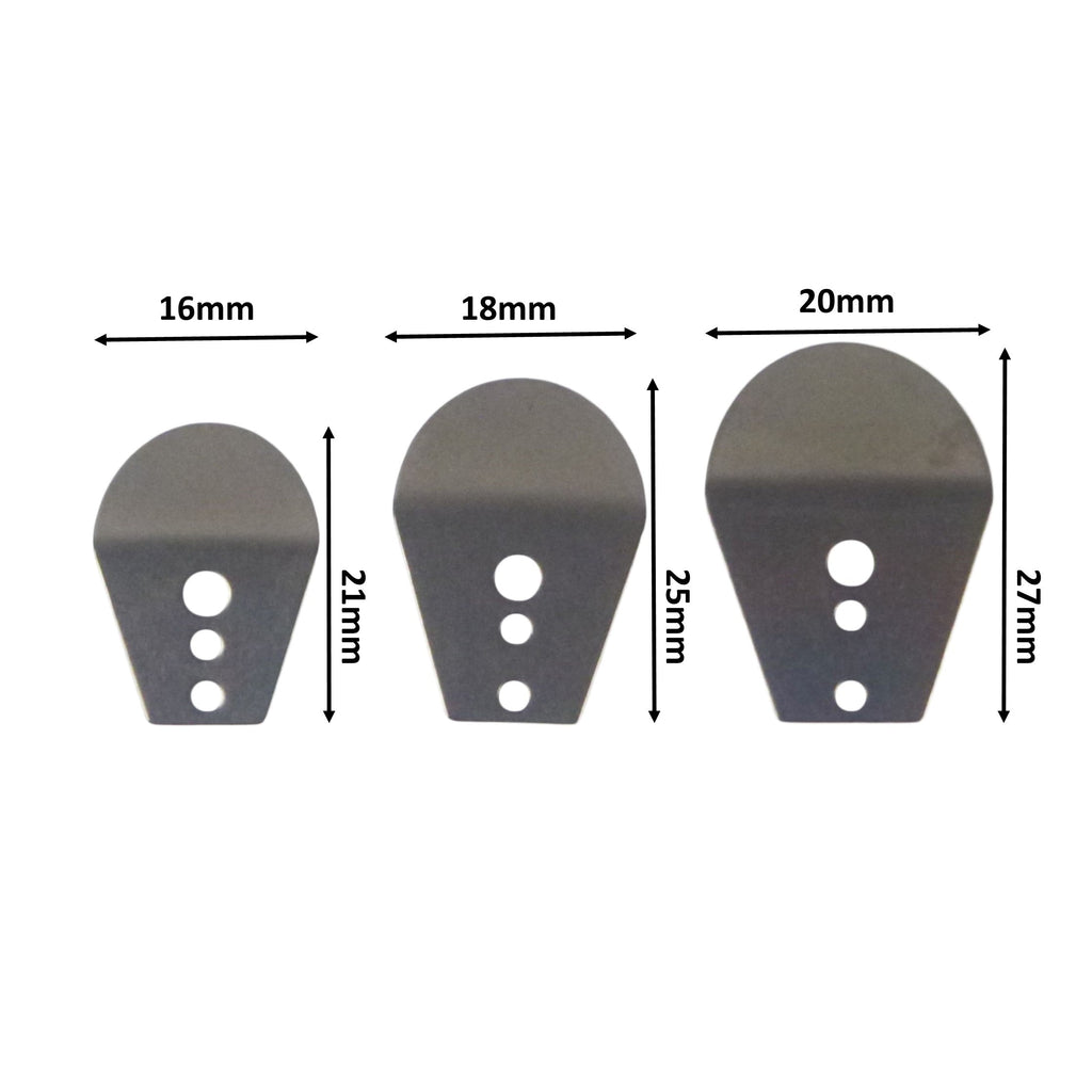 Artizan Swim Jig Blade, 28mm x 20mm, Large, 10 pack-1