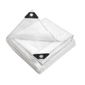 Instahut Tarp Tarpaulin 3x4m Canvas Heavy Duty Camping Cover Clear