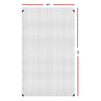 Instahut Tarp Tarpaulin 4x7m Canvas Heavy Duty Camping Cover Clear