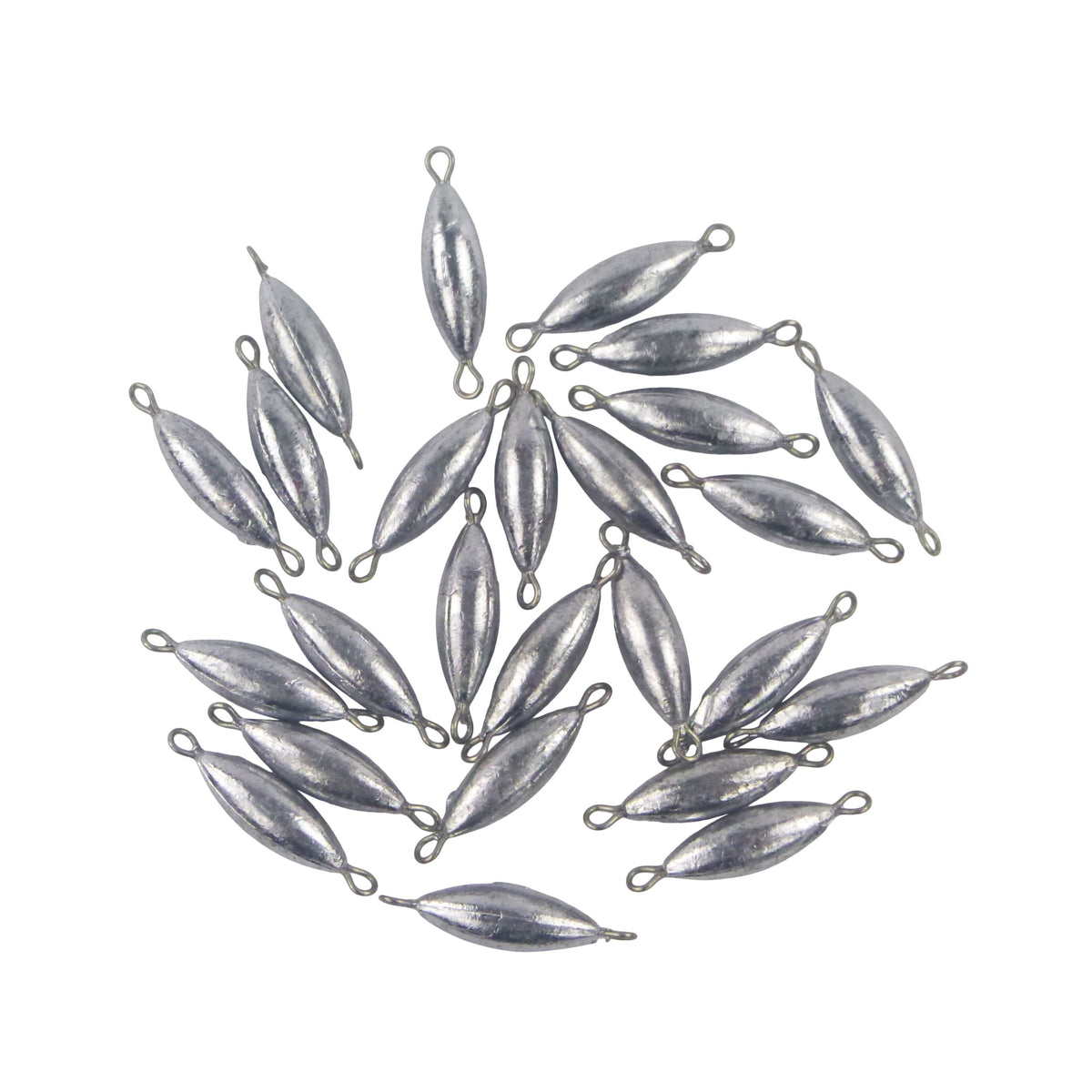 Swimerz 1oz Torpedo Trolling Sinker, Lead 25 Pack-0