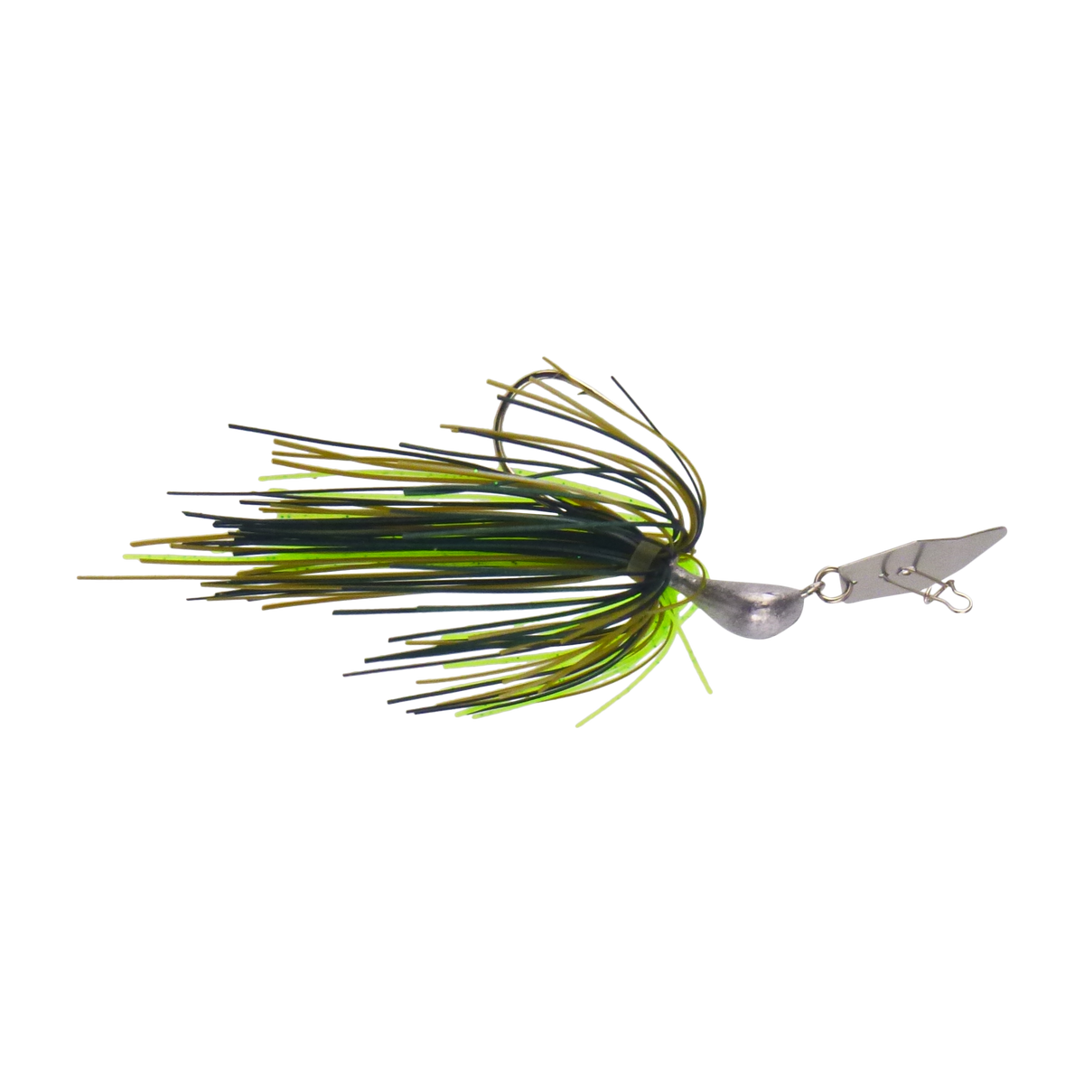 Dekoi 14gm Bladed Swim Jig, Chatterbait, Tree Frog, 2 pack-0