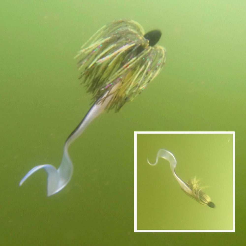 Vike 3/4 oz Skirted Microjig in Candy Craw-2