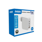 Laser 100W GaN USB-C and USB-A Wall Charger